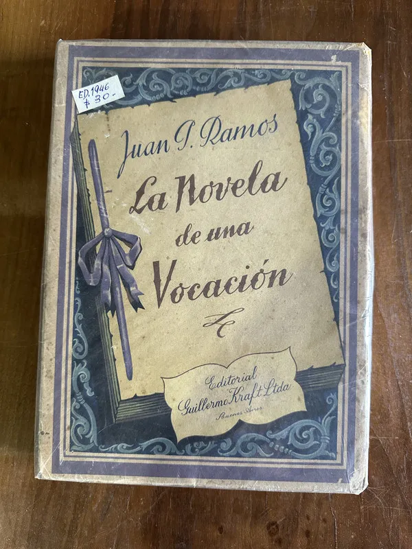 Tapa de La Novela de una Vocacion - Ramos Juan P. (5c7)