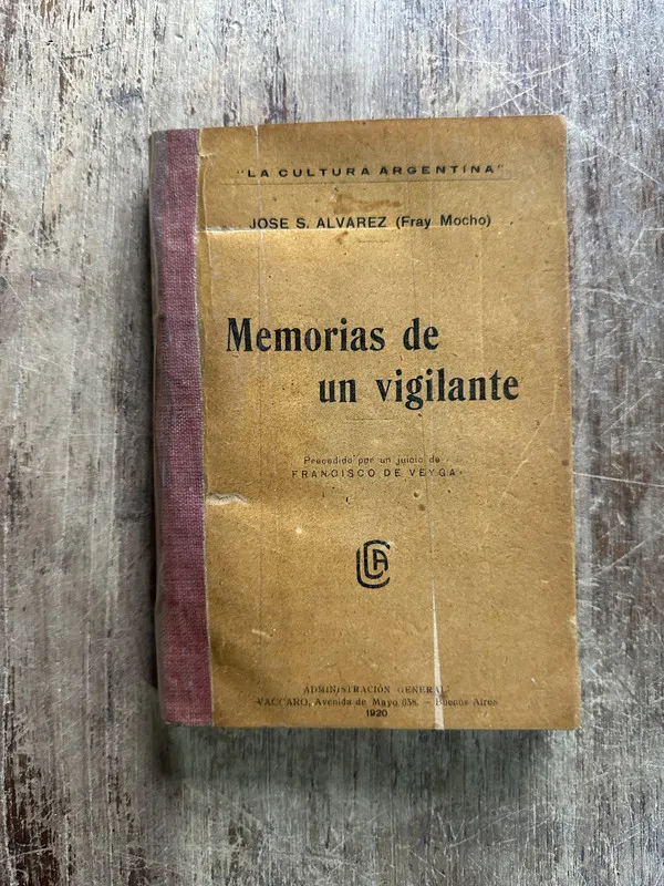 Memorias de un vigilante - Alvarez (5g1)