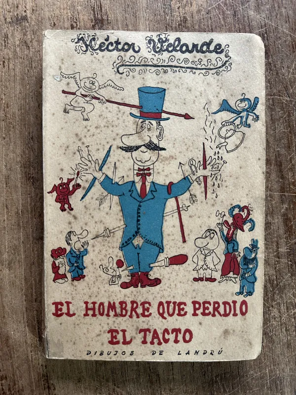 Tapa de El hombre que perdio el tacto - Velarde Hector (5g1)