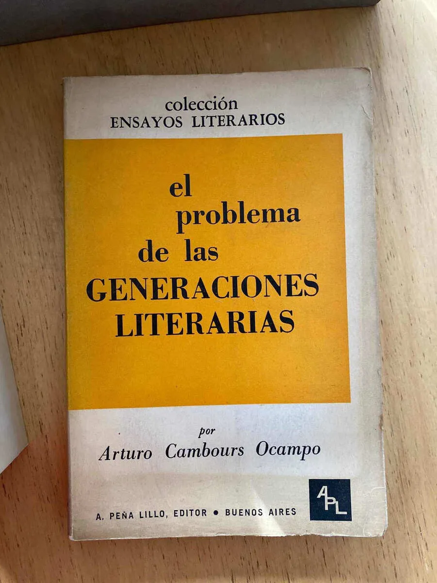 El Problema De Las Generaciones Litera- Cambours Ocampo (Q4)