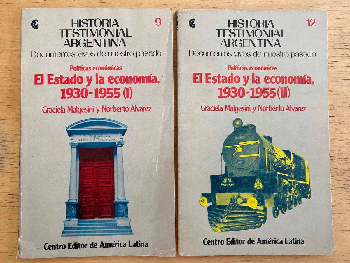El Estado Y La Economia, 1930-1955 - Malgesini; Alvarez (g7)