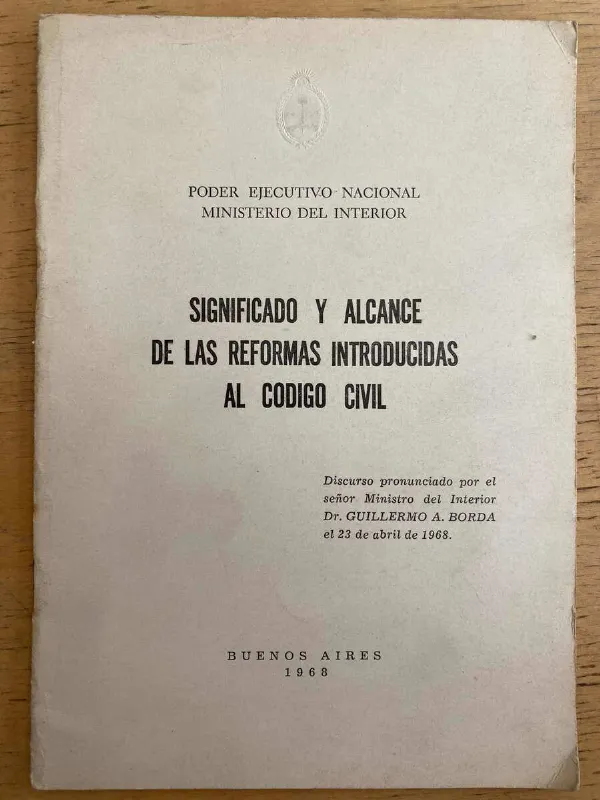 Tapa de Significado Y Alcance De Las Reformas Al Codigo Civil (k2)