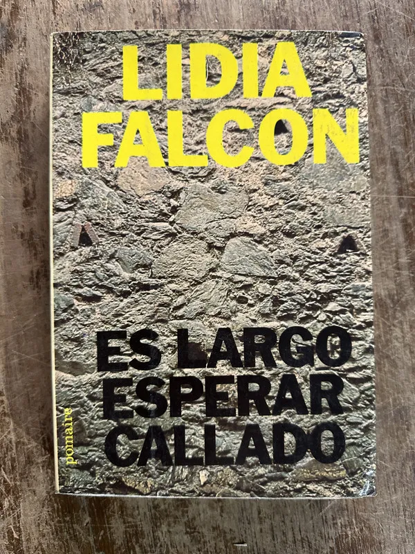 Tapa de Es largo esperar callado - Falcon Lidia (5g3)