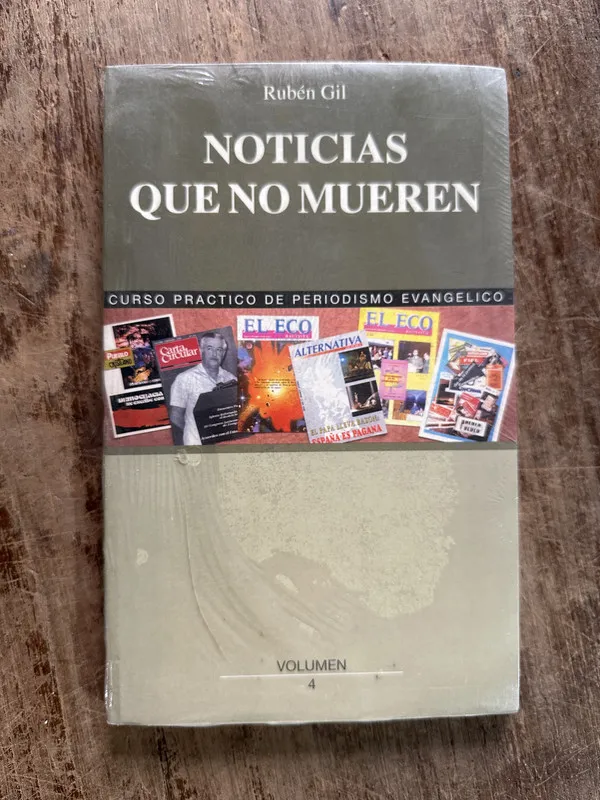 Tapa de Noticias que no mueren - Gil Ruben (5g3)