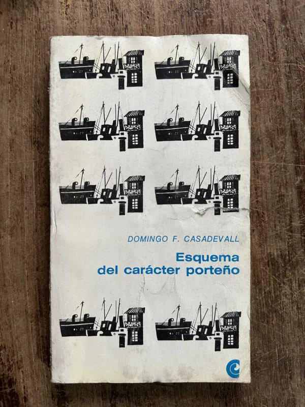 Tapa de Esquema del caracter porteño - Casadevall Domingo F. (5g3)