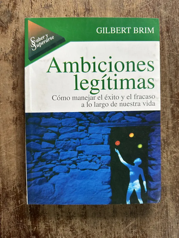 Tapa de Ambiciones legitimas - Brim Gilbert (5g4)