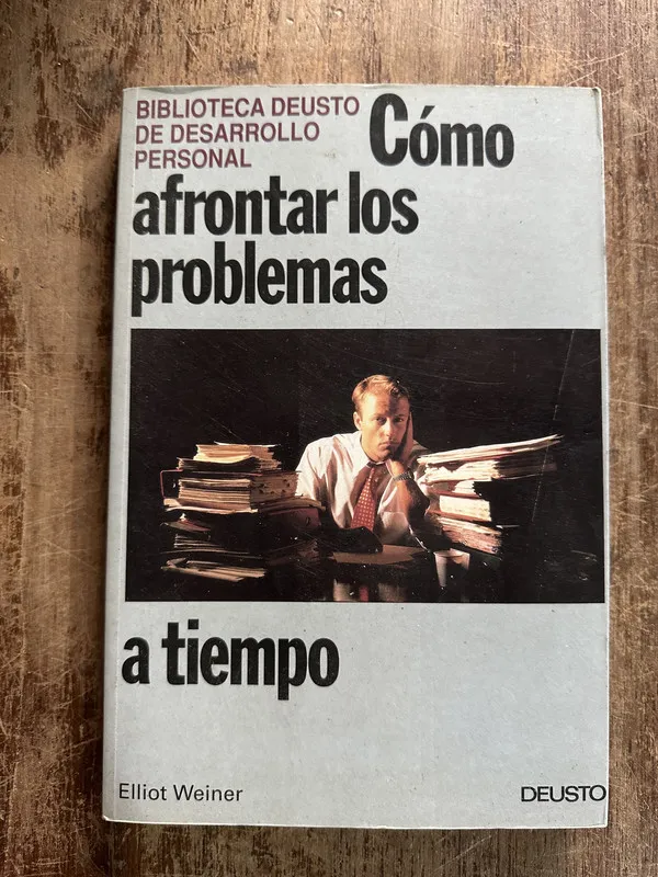 Tapa de Como afrontar los problemas a tiempo - Weiner Elliot (5g4)