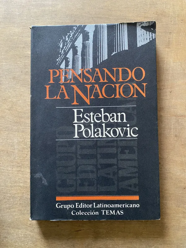 Tapa de Pensando la Nacion - Polakovic Esteban (3x6)