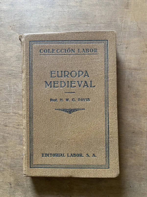 Europa Medieval - Davis H. W. C. (3x6)