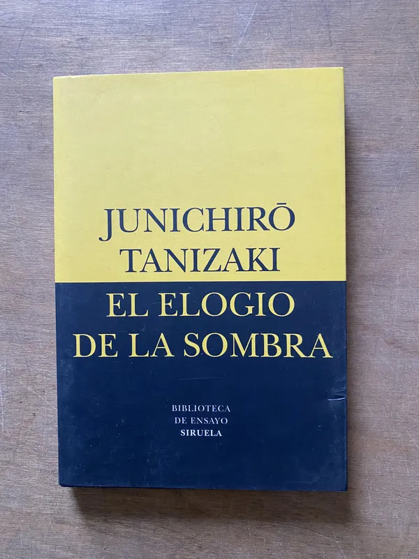 El elogio de la sombra - Tanizaki Junichir? (3x6)
