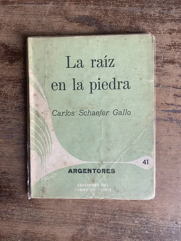 La raiz en la piedra - Schaefer Gallo Carlos (4v0)