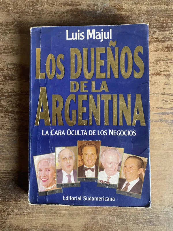 Tapa de Los dueños de la Argentina - Majul Luis (4v0)
