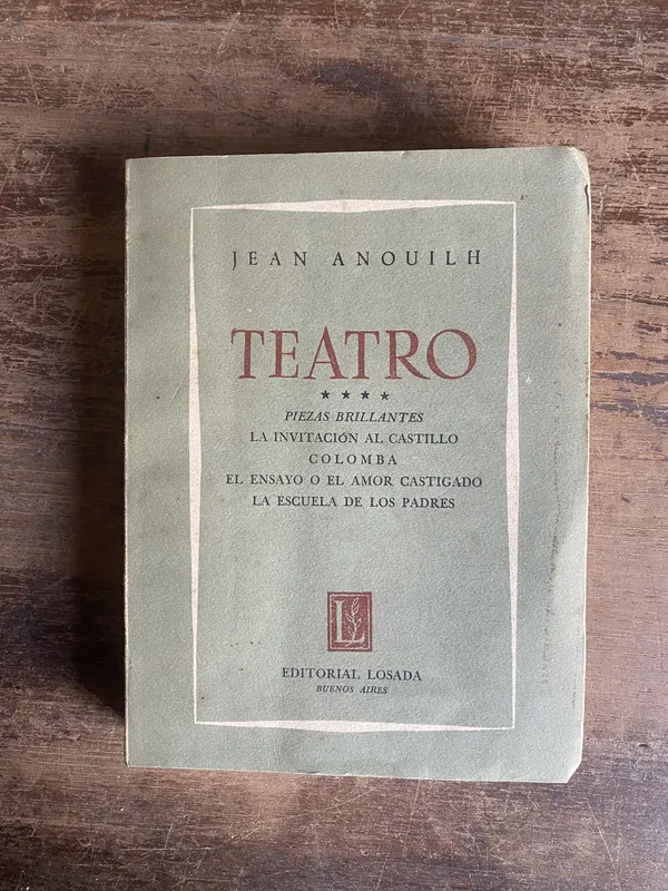 Teatro - Anouilh Jean (4v0)