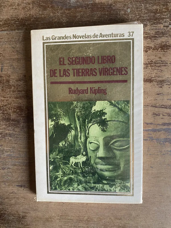 Tapa de El segundo libro de las tierras virgenes - Kipling (4t0)