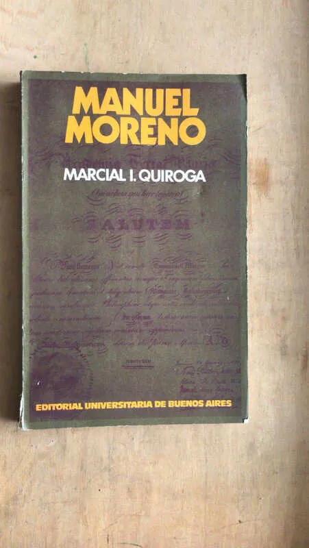 Manuel Moreno - Quiroga, Marcial (bb7)