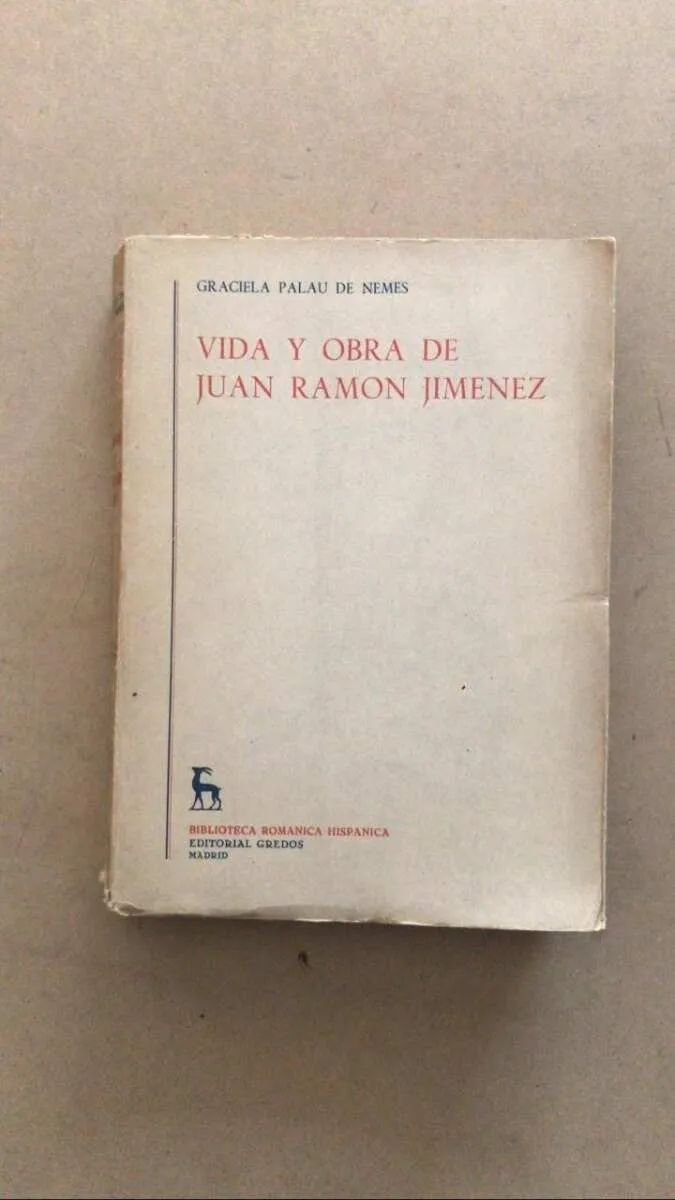 Vida Y Obra De Juan Ramon Jimenez - Palau De Nemes (u6)