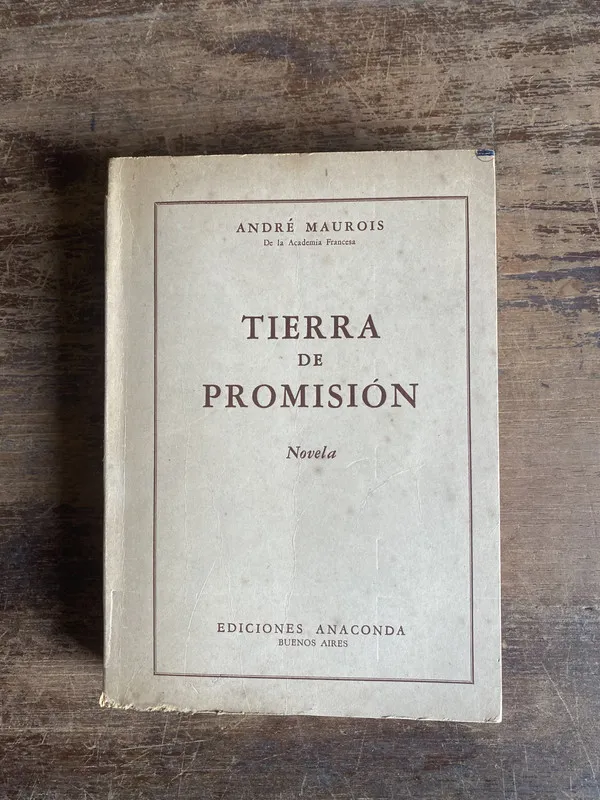 Tapa de Tierra de Promision - Maurois Andre (5e0)