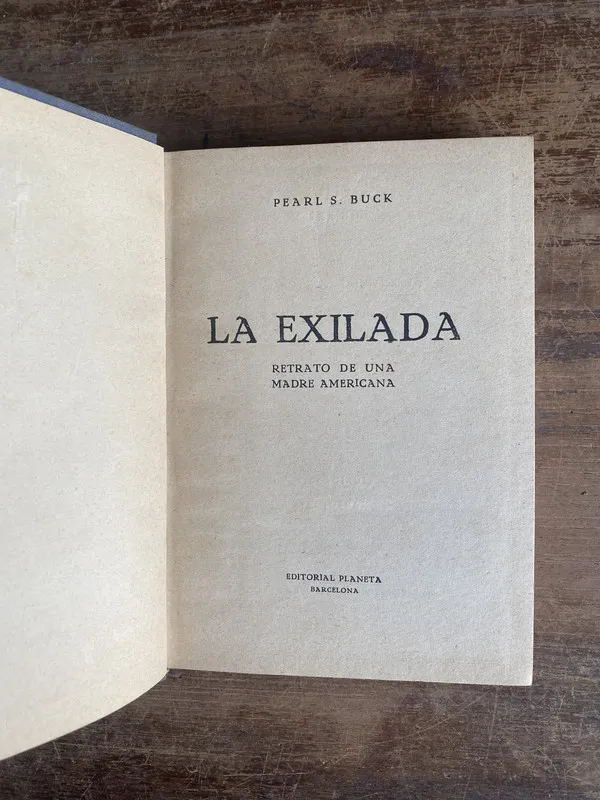 La exilada - Buck Pearl S. (5e0)