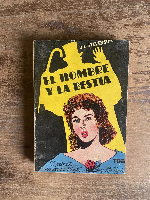 Tapa de El hombre y la bestia - Stevenson R. L. (5e0)