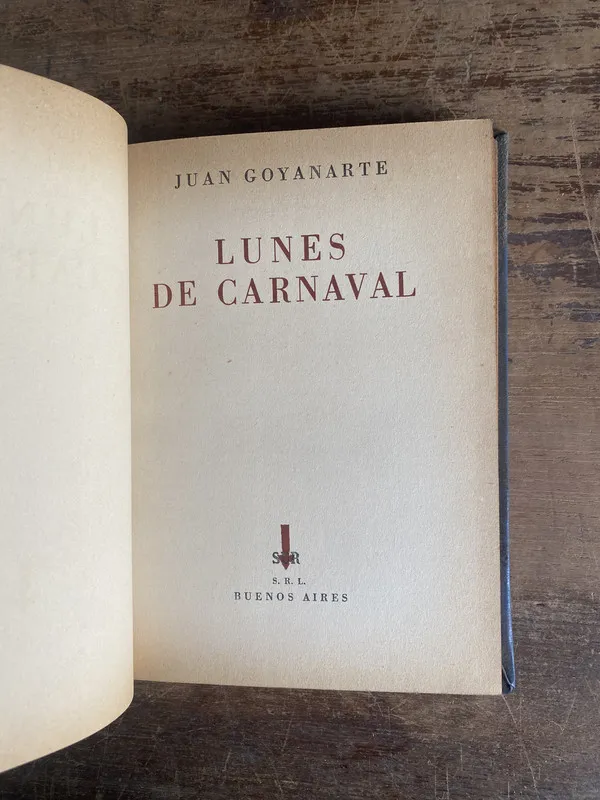 Lunes de Carnaval - Goyanarte Juan (5e0)