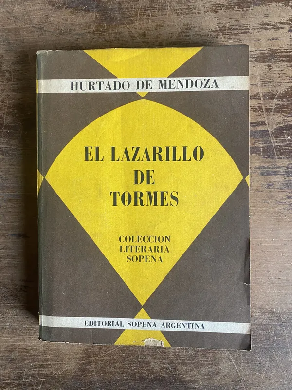 Tapa de El Lazarillo de Tormes - Hurtado de Mendoza (5e0)