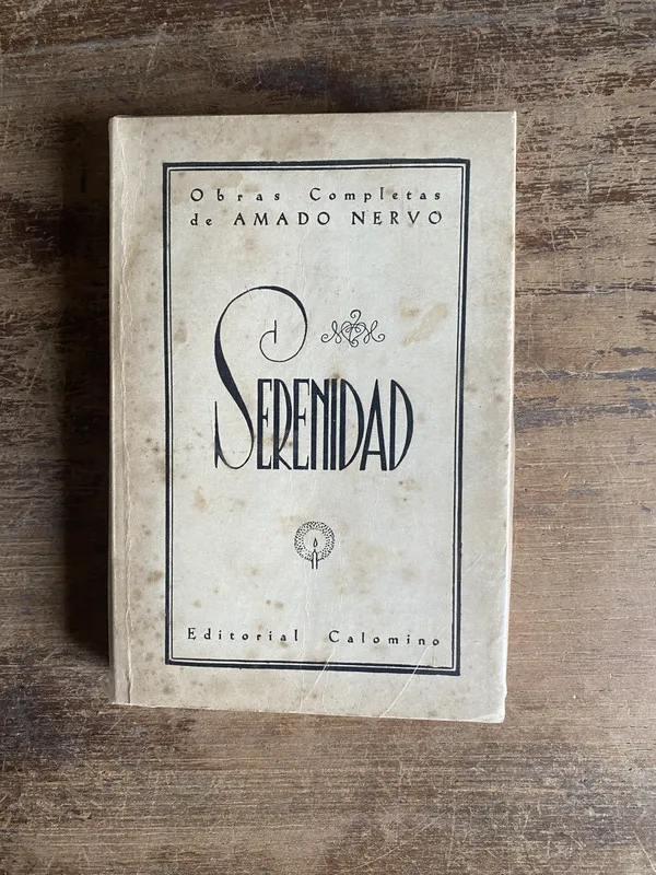 Serenidad - Nervo Amado (4m0)