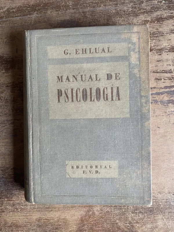 Manual de Psicologia - Ehlual G. (4m0)