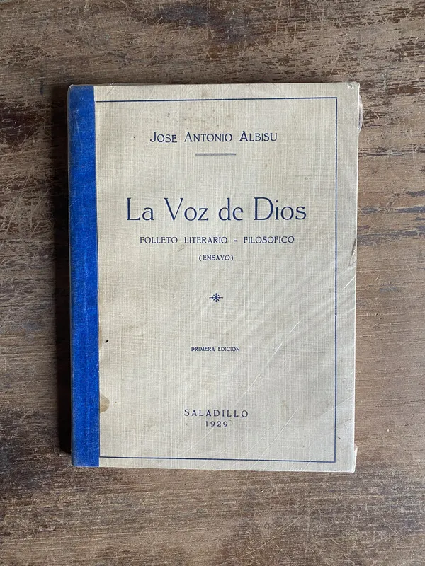 La Voz de Dios - Albisu Jose Antonio (4m0)