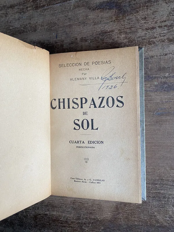Chispazos de Sol - Alemany Villa (4m0)