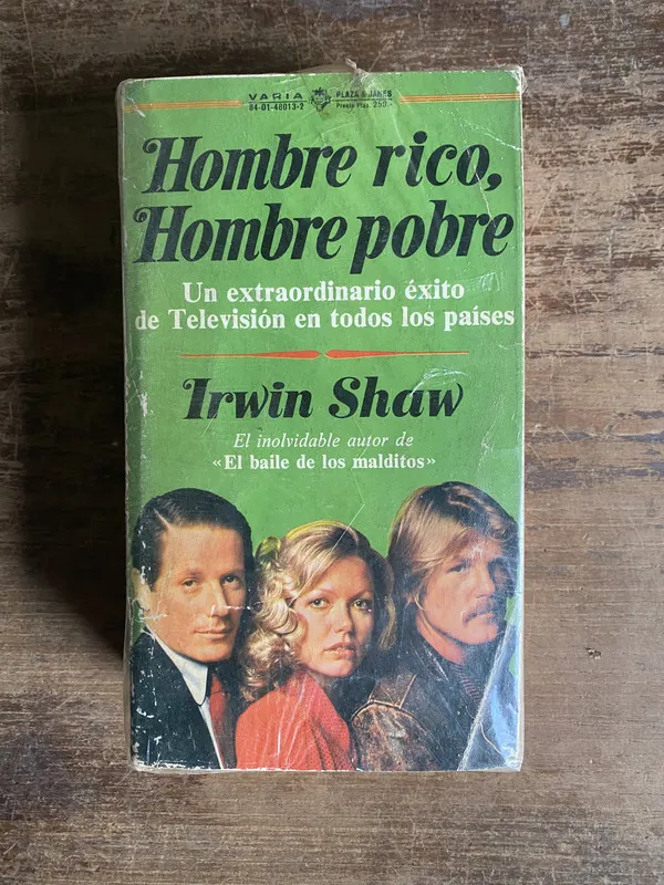 Tapa de Hombre rico Hombre pobre - Shaw Irwin (4n0)