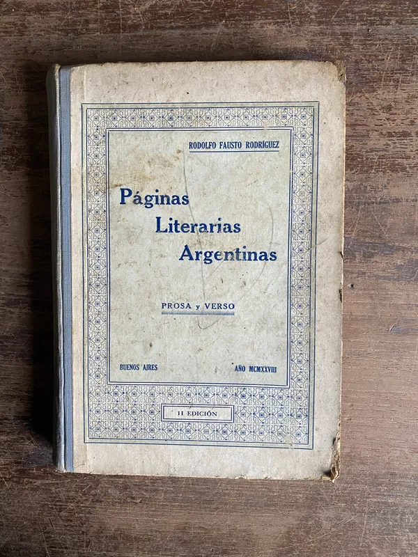 Paginas Literarias Argentinas - Rodriguez (4o0)