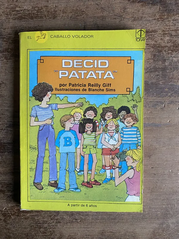 Tapa de Decid 'Patata' - Giff Patricia Reilly (4p0)
