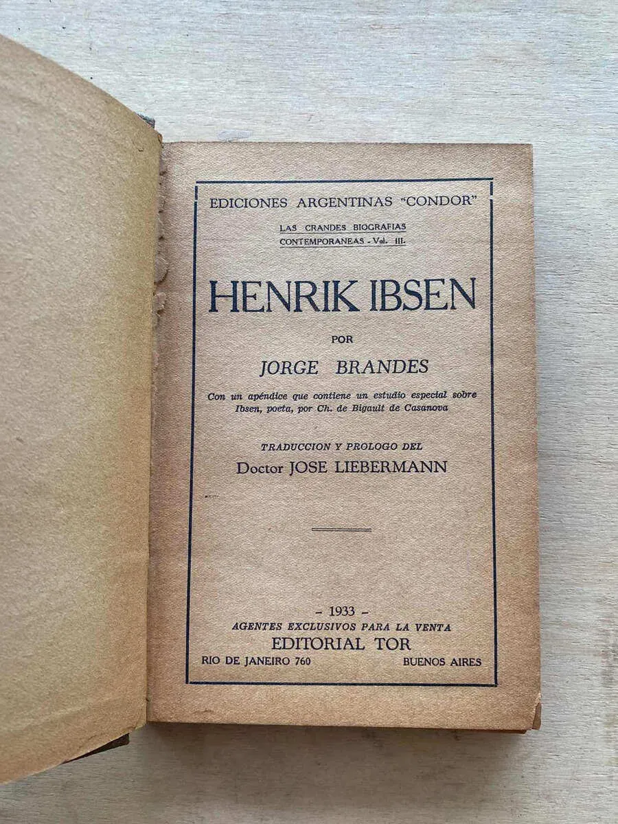 Henrik Ibsen - Brandes, Jorge (A3)