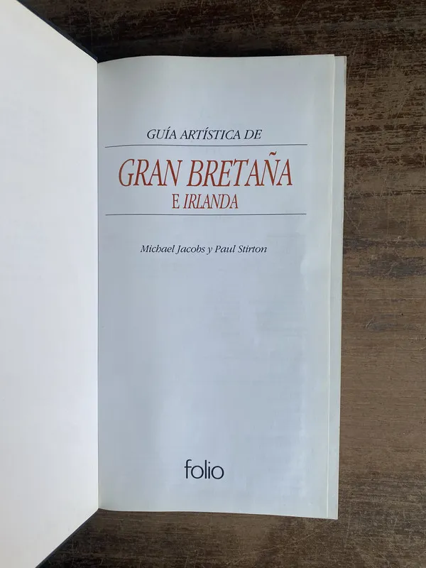 Guia Artistica de Gran Bretaña e Irlanda - Jacobs (4p0)