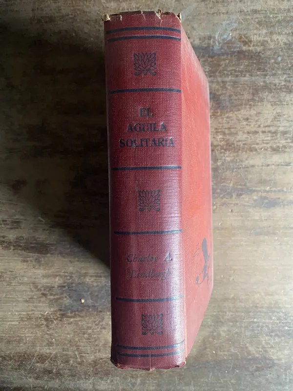 Tapa de El aguila Solitaria - Lindbergh Charles A. (4q0)