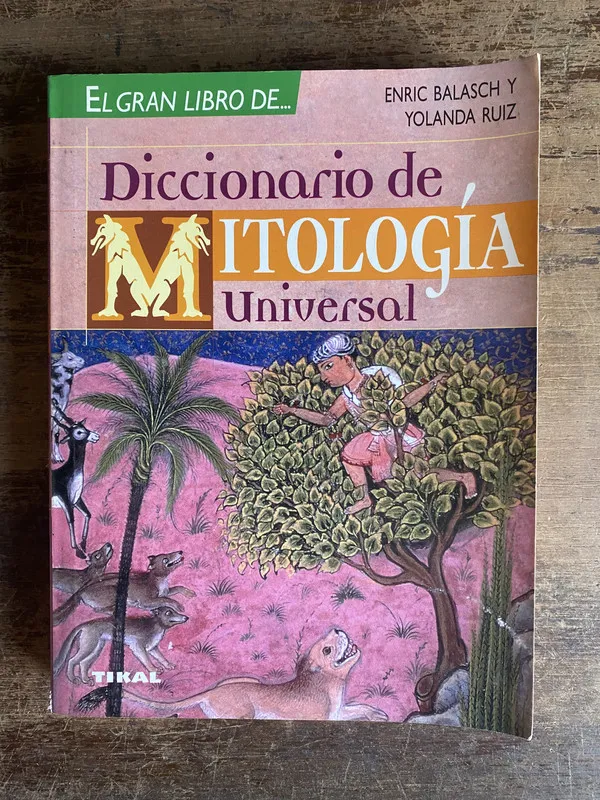 Tapa de Diccionario de Mitologia Universal - Balasch (5n3)
