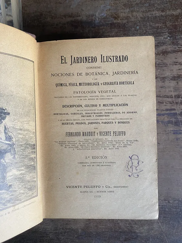 El Jardinero Ilustrado - Mauduit (5n4)