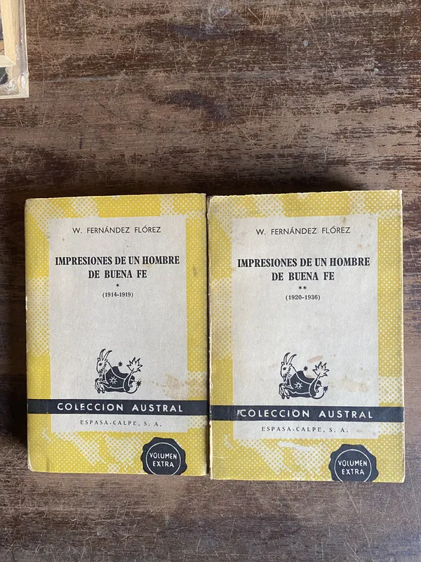 Impresiones de un hombre de buena - Fernandez Florez (5n4)