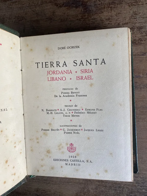 Tierra Santa - Ogrizek Dore (5n4)
