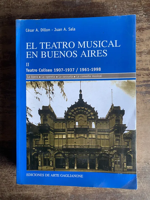 El Teatro Musical en Buenos Aires - Dillon (5n4)
