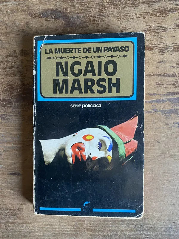 Tapa de La muerte de un payaso - Marsh Ngaio (5n4)
