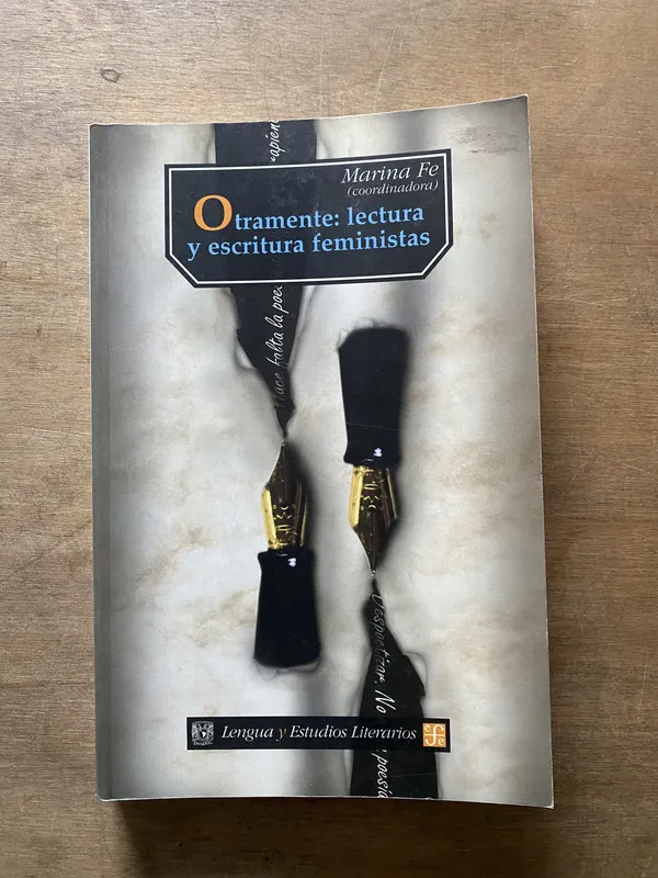 Otramente: lectura y escritura feministas - Fe (3u5)