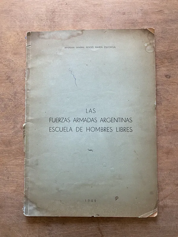 Las Fuerzas Armadas Argentinas Escuela de - Zuloaga (3w1)
