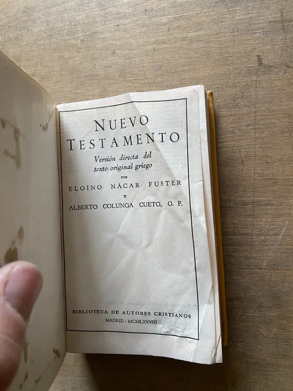 Nuevo Testamento - Nacar Fuster (3w1)