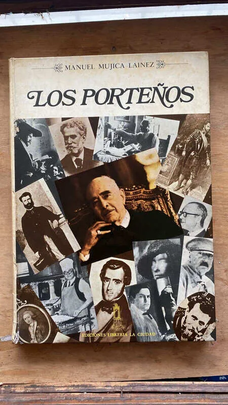 Tapa de Los Porteños - Mujica Lainez, Manuel (x5)