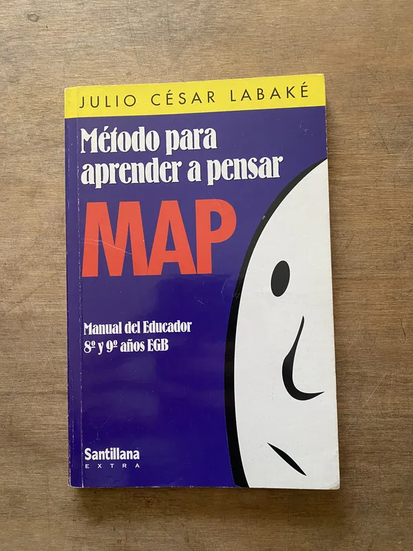 Tapa de Metodo para aprender a pensar MAP - Labake (3w1)