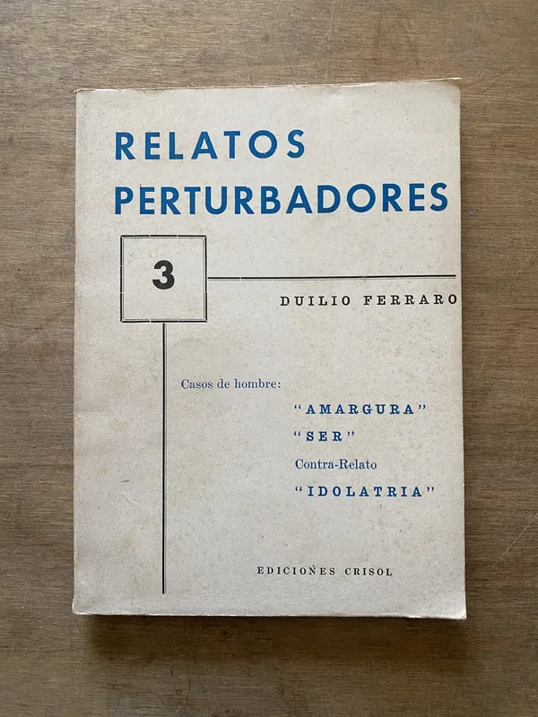 Relatos Perturbadores - Ferraro Duilio (3w1)