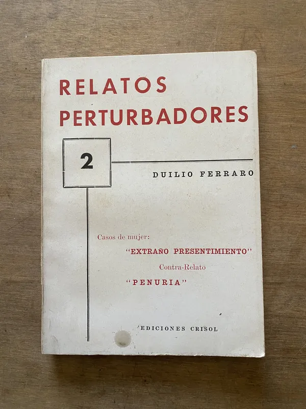Relatos Perturbadores 2 - Ferraro Duilio (3w1)