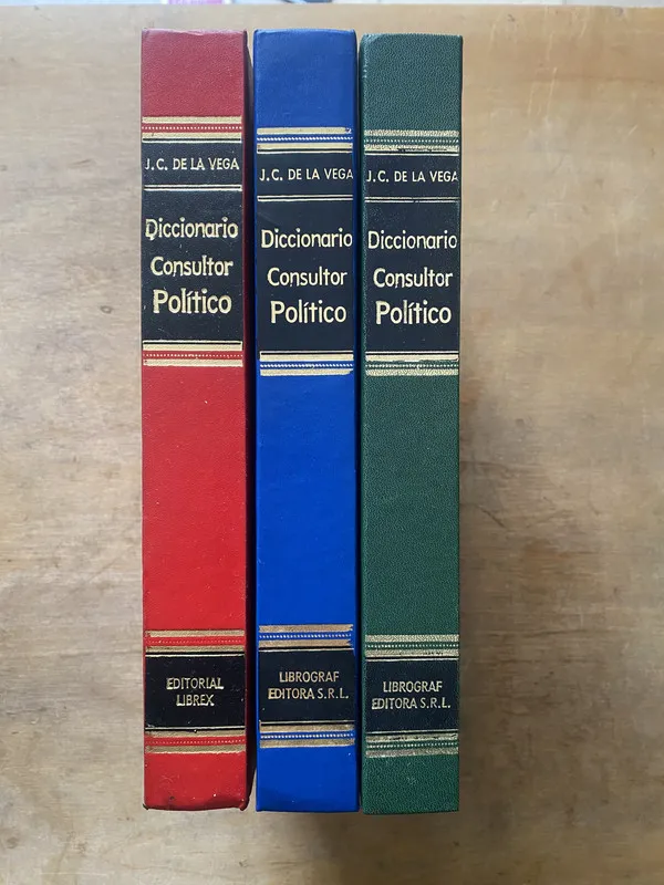 Diccionario Consultor Politico - De La Vega J.C. (3w2)