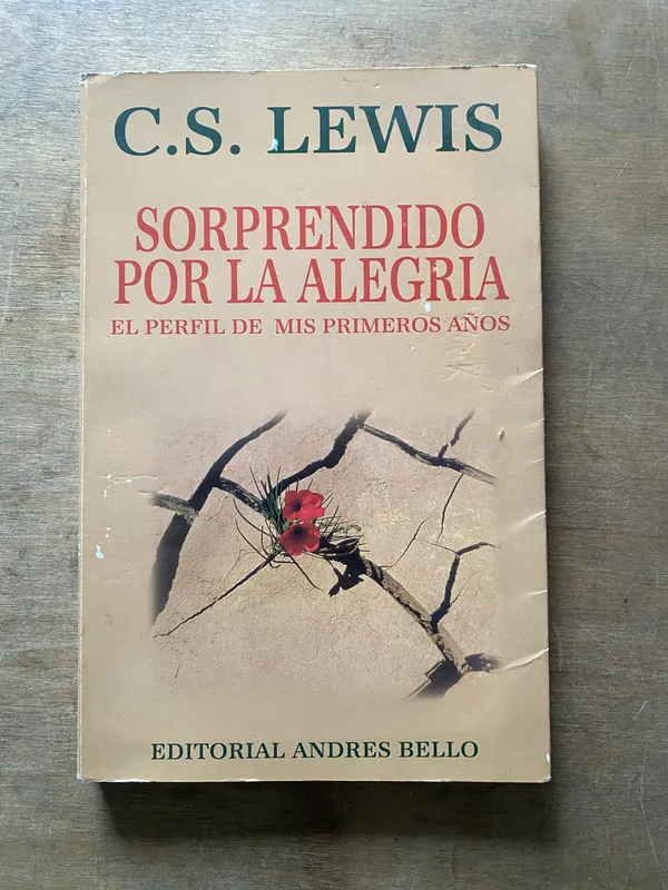 Tapa de Sorprendido por la alegria - Lewis C.S. (3w2)